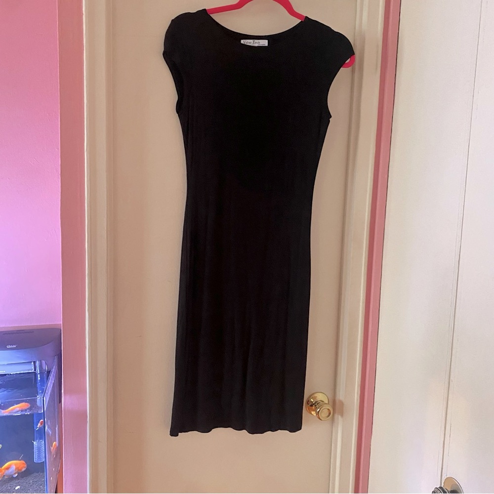 Velvet Torch Black Body Dress